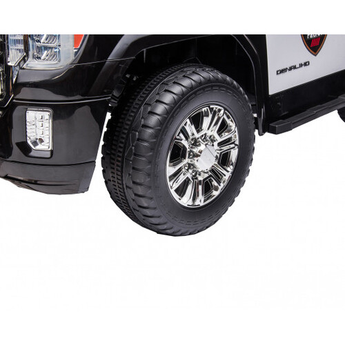 Детски акумулаторен джип Kikka Boo Licensed GMC Police Black