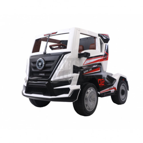 Детски акумулаторен камион Kikka Boo Truck White