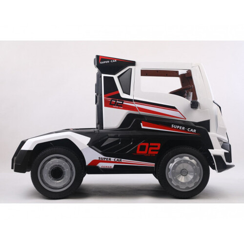 Детски акумулаторен камион Kikka Boo Truck White