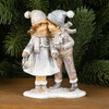 Коледна фигурка Момиче и момче KN056-megahome.bg
