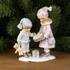Коледна фигурка Момиче и момче-megahome.bg
