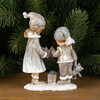 Коледна фигурка Момиче и момче-megahome.bg