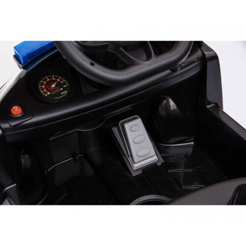 Детска акумулаторна кола Kikka Boo Little Cop Black