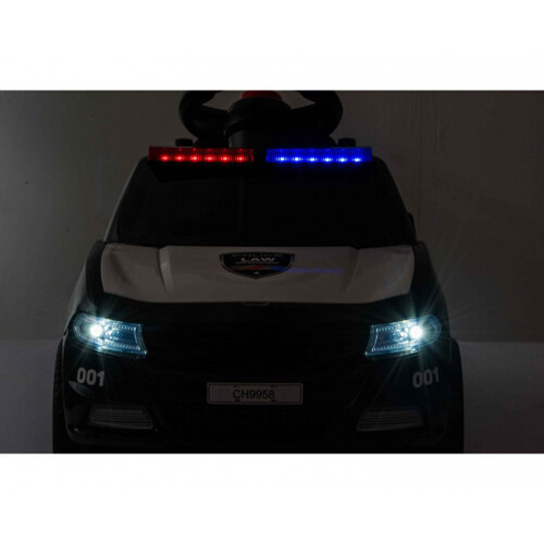 Детска акумулаторна кола Kikka Boo Little Cop Black