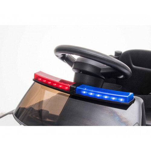 Детска акумулаторна кола Kikka Boo Little Cop Black