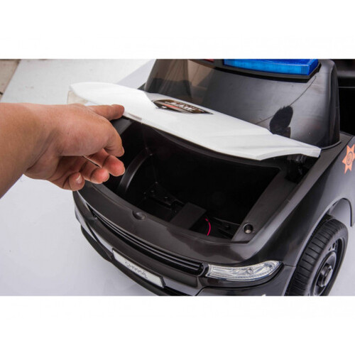 Детска акумулаторна кола Kikka Boo Little Cop Black