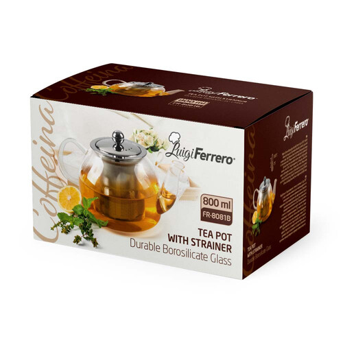Чайник с цедка Luigi Ferrero Coffeina FR-8081B 800 мл