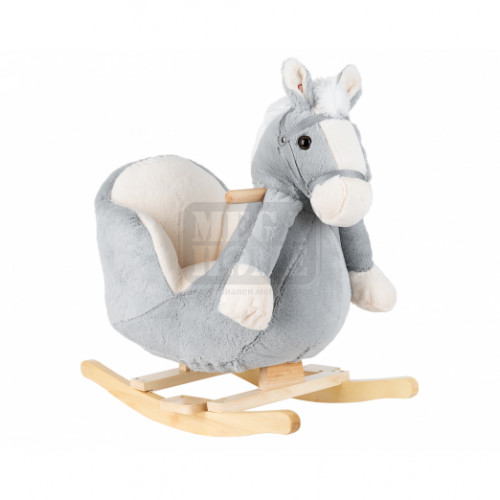 Детска люлка със седалка Kikka Boo Grey Horse