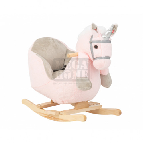 Детска люлка със седалка Kikka Boo Pink Horse
