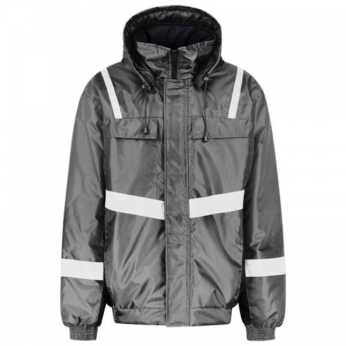 Зимен работен комплект B-Wolf Atom Set Светло сив S-4XL