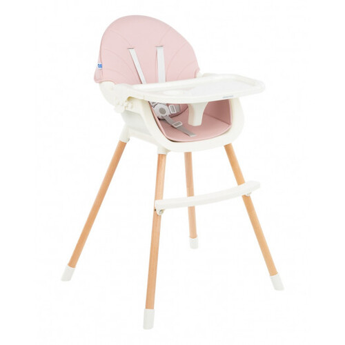 Детски стол за хранене Kikka Boo Nutri Wood 2в1 различни цветове