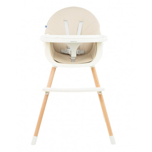 Детски стол за хранене Kikka Boo Nutri Wood 2в1 различни цветове