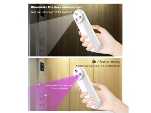 ПРЕНОСИМА UV ЛАМПА ЗА ДЕЗИНФЕКЦИЯ НА ПОВЪРХНОСТИ