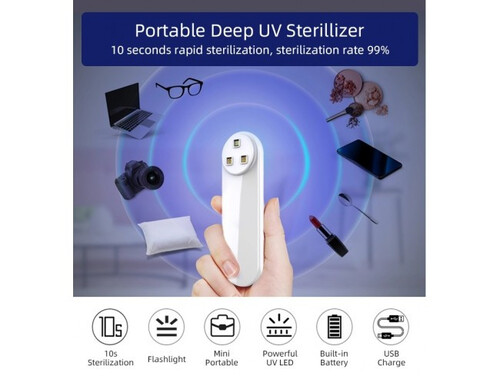 ПРЕНОСИМА UV ЛАМПА ЗА ДЕЗИНФЕКЦИЯ НА ПОВЪРХНОСТИ