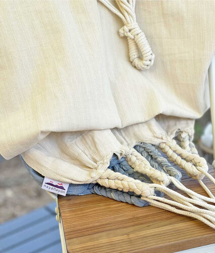 Единичен хамак Naya Nayon Uncarved Blue 220х120 см