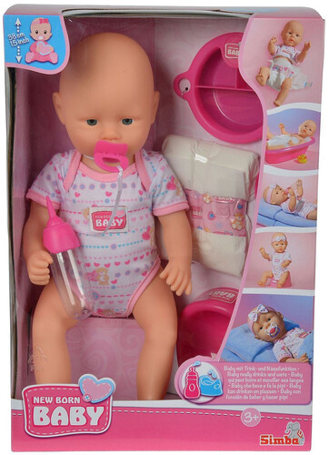 Бебе с аксесоари New Born Baby Simba