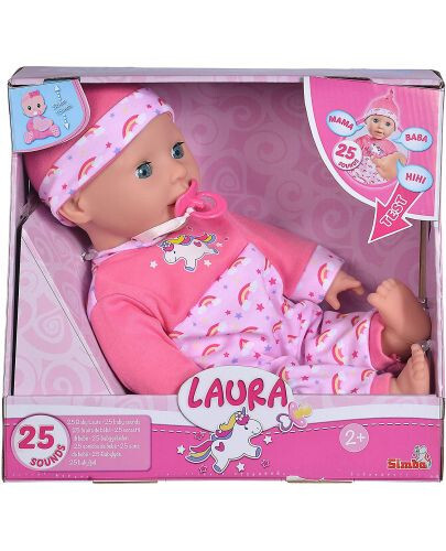 Детска Кукла Simba Бебе Лаура 38 cm