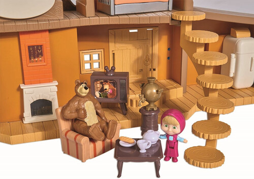 Комплект за игра Simba Toys Маша и мечока Голяма къща на мечок
