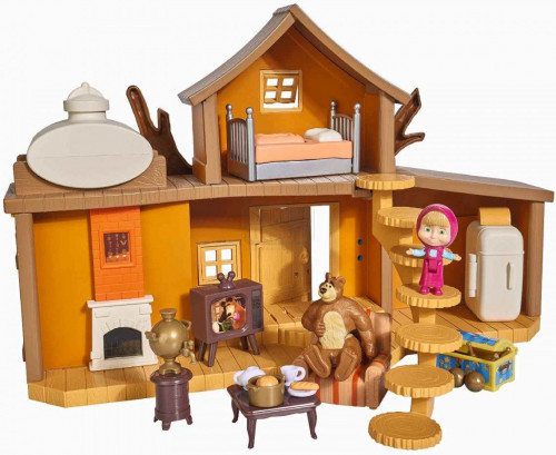 Комплект за игра Simba Toys Маша и мечока Голяма къща на мечок
