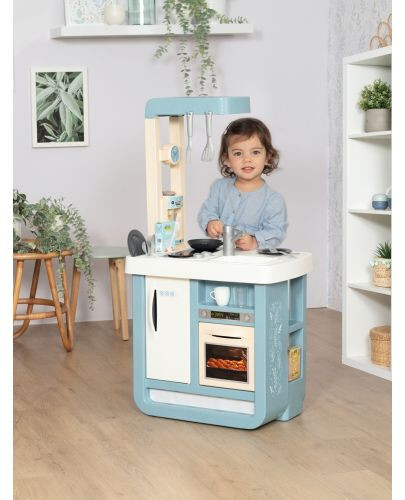 Детска кухня с аксесоари Smoby Bon Appetit с музикални ефекти