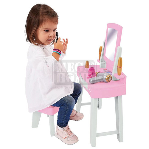 Детски игрален комплект Ecoiffier Тоалетка за гримиране
