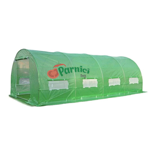 Оранжерия от полиетилен с височина 2 м