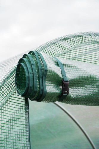 Оранжерия от полиетилен с височина 2 м