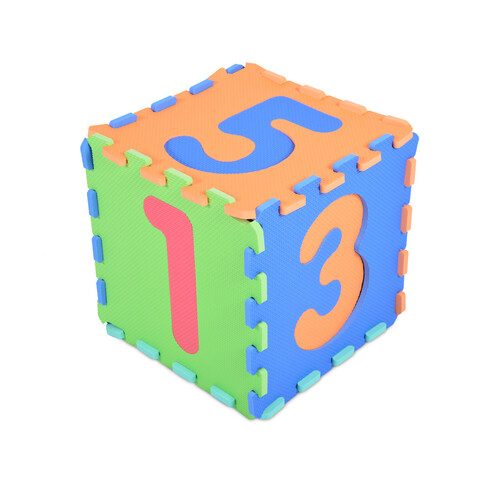 Детски килим мек пъзел Цифри Moni 10 елемента 1001B3