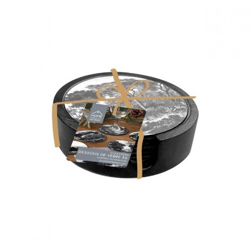 Комплект от 6 подложки за чаши BLACK FOREST KA6174