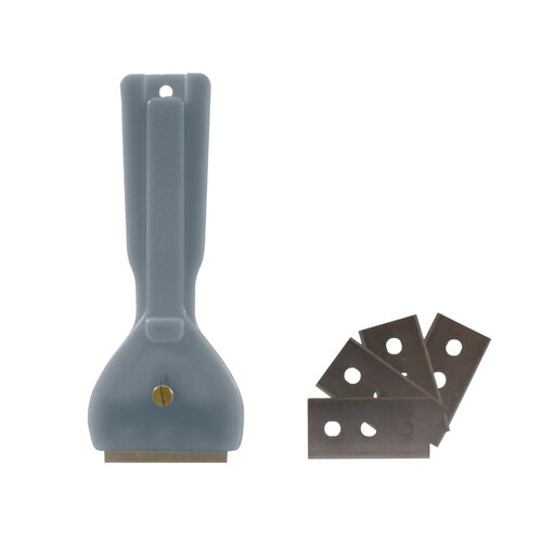 Нож за почистване на керамичен плот с 4 резервни ножчета