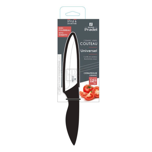 Керамичен нож с предпазител Pradel острие различни размери