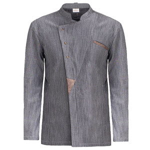 Туника за готвачи Giblor\'s Grosseto Grey Denim S-3XL Туника за готвачи Giblor\'s Grosseto Grey Denim S-3XL