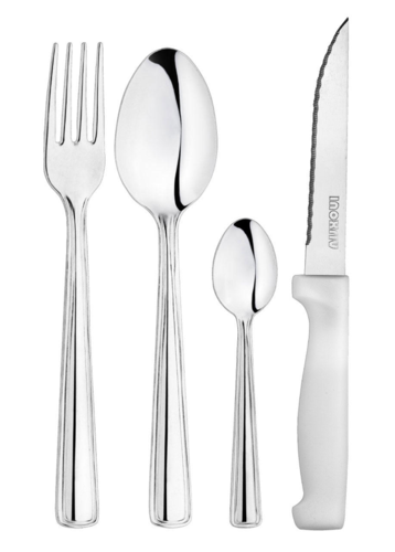 Комплект прибори за хранене 24части 61125124 INOXRIV