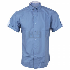 Мъжка риза Be unique Porto Fino Navy S-3XL Мъжка риза Be unique Porto Fino Navy S-3XL