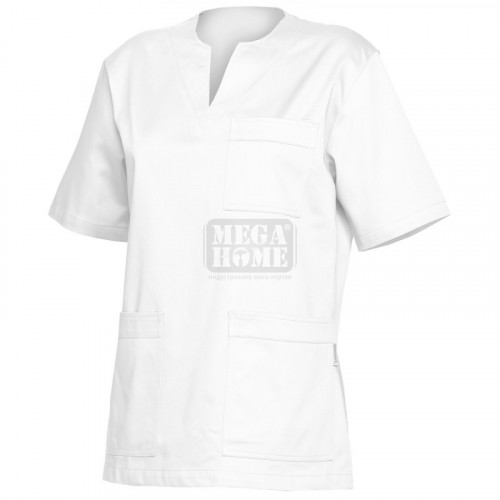 Дамска медицинска туника Be unique Siena White XS-3XL