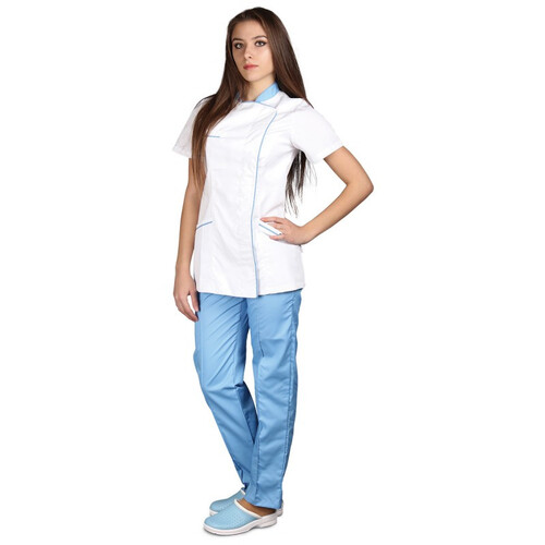 Дамски медицински панталон Be unique Sintia Light Blue XS-3XL