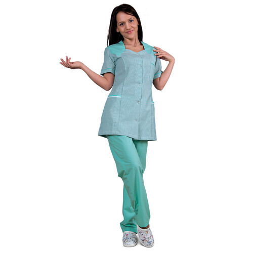 Дамска работна туника Be unique X10 Reseda Stripe 42-64