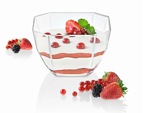 Стъклена купа Vidivi Canova 22х22хh13,5 см