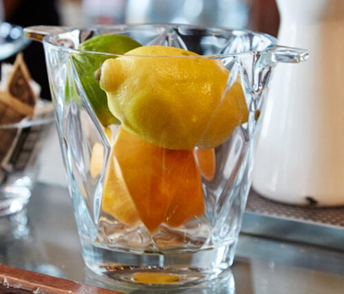 Стъклен съд за лед Vidivi Concerto 15xh15 см