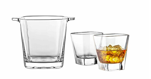 Стъклен съд за лед Vidivi Ducale 14x14xh14,5 см