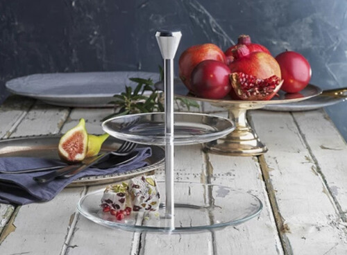 Кръгла стойка на 2 нива Vidivi Full Moon 15-21xh23 см