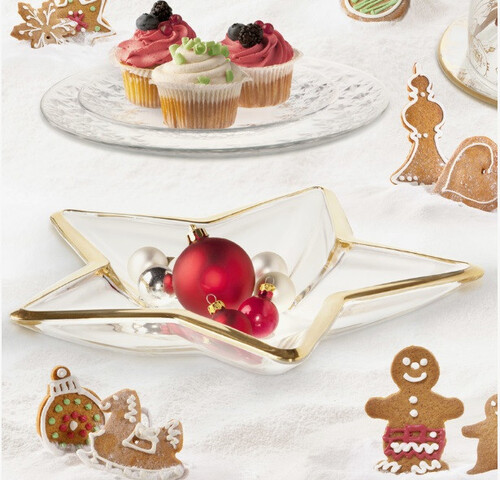 Стъклено плато Vidivi Stella 35xh5,5 см