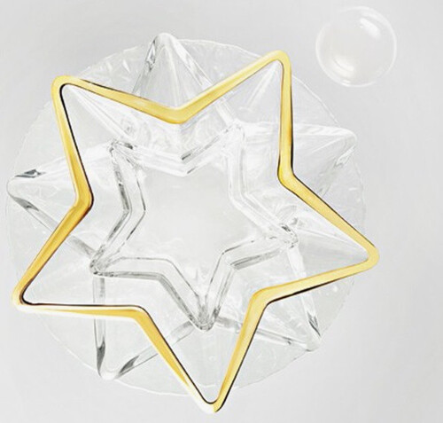 Стъклено плато Vidivi Stella 35xh5,5 см