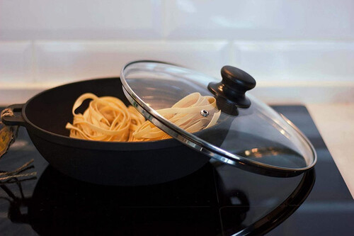 Чугунена тава WOK с дръжки ф26xh6см T103C3 Maysternya