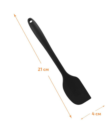 Силиконова шпатула Елеком ЕК-2112 - малка