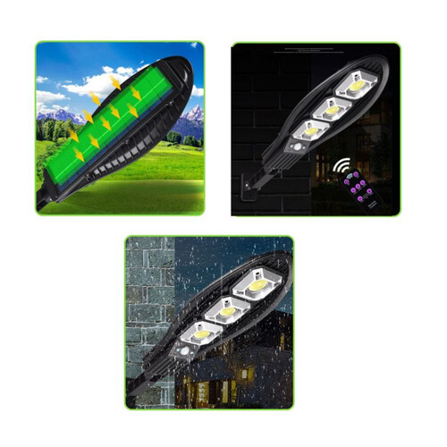 Индукционна соларна лампа Елеком ЕК-024-3 600W