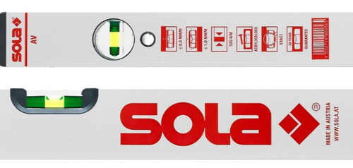 Алуминиев нивелир Sola Box Level AV Сив