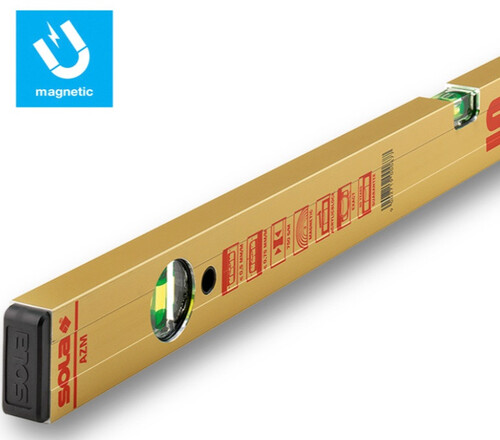 Алуминиев нивелир с магнитна основа Sola AZM