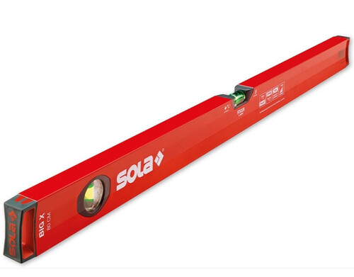 Алуминиев нивелир Sola Box Level BIG X Червен