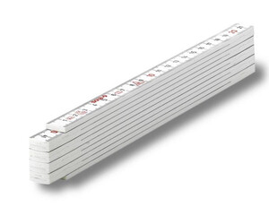 Пластмасов сгъваем метър Sola HK 2/10 W